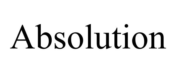 Trademark Logo ABSOLUTION