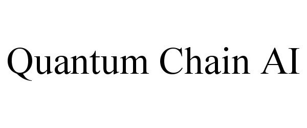 Trademark Logo QUANTUM CHAIN AI