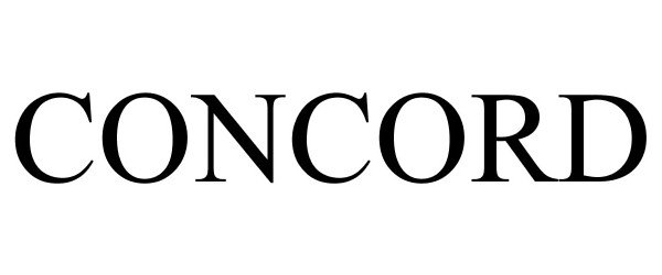 Trademark Logo CONCORD