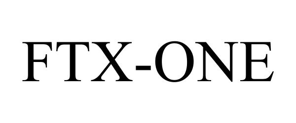 Trademark Logo FTX-ONE