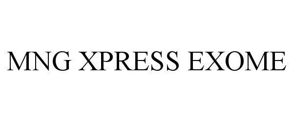  MNG XPRESS EXOME