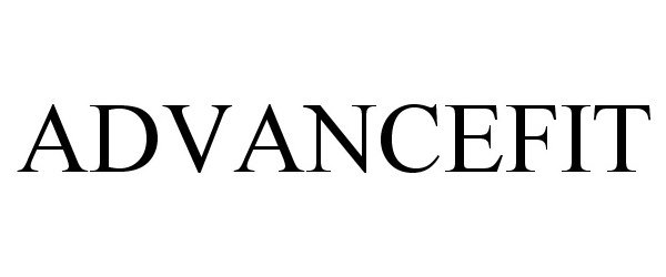 Trademark Logo ADVANCEFIT