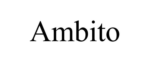 Trademark Logo AMBITO