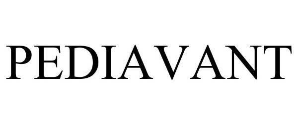 Trademark Logo PEDIAVANT