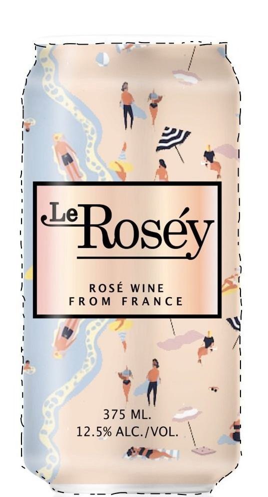  LE ROSÉY ROSE WINE FROM FRANCE 375 ML. 12.5% ALC./VOL.