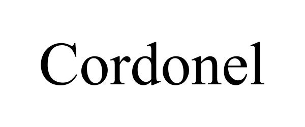 Trademark Logo CORDONEL