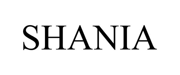 Trademark Logo SHANIA