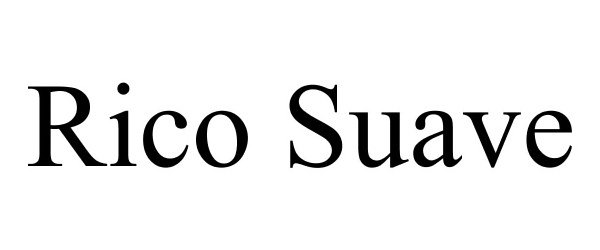 Trademark Logo RICO SUAVE