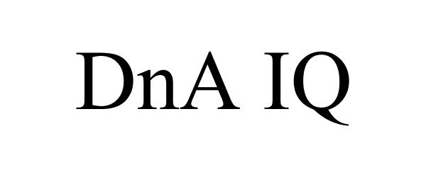 Trademark Logo DNA IQ