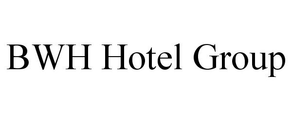 Trademark Logo BWH HOTEL GROUP