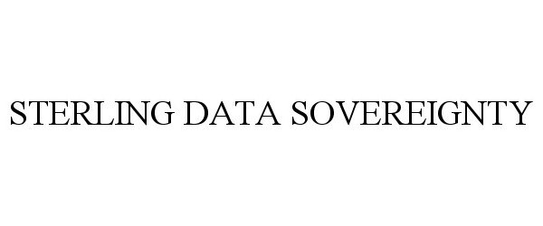 Trademark Logo STERLING DATA SOVEREIGNTY