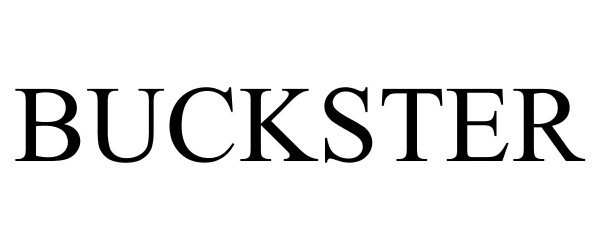 Trademark Logo BUCKSTER