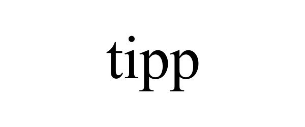 Trademark Logo TIPP