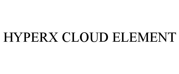  HYPERX CLOUD ELEMENT