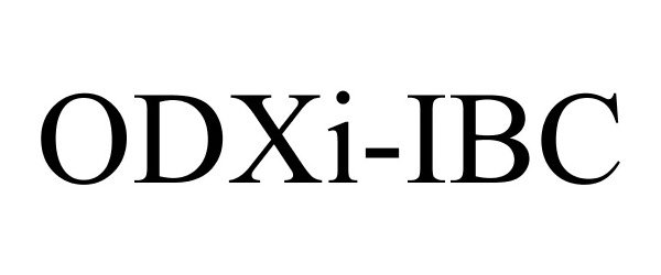 Trademark Logo ODXI-IBC