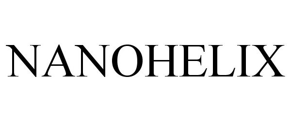 Trademark Logo NANOHELIX