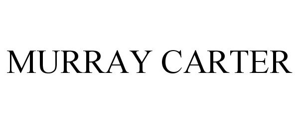 Trademark Logo MURRAY CARTER