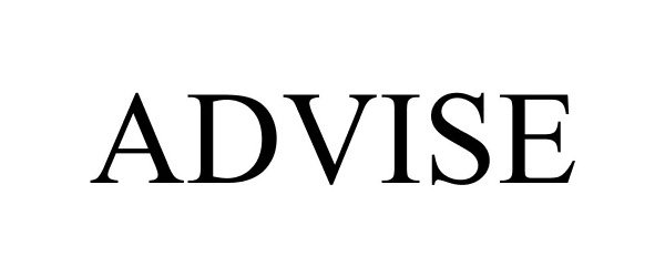 Trademark Logo ADVISE