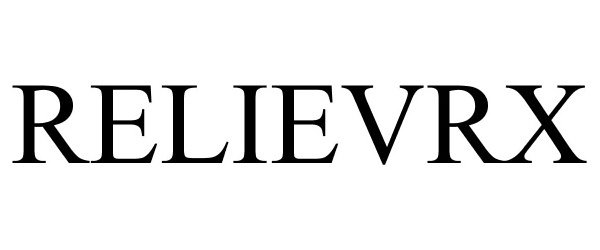 Trademark Logo RELIEVRX