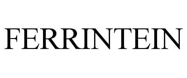 Trademark Logo FERRINTEIN
