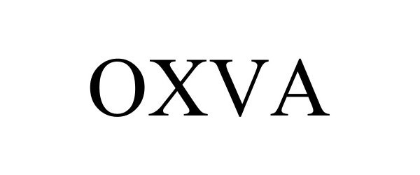 Trademark Logo OXVA
