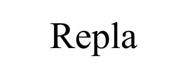 Trademark Logo REPLA