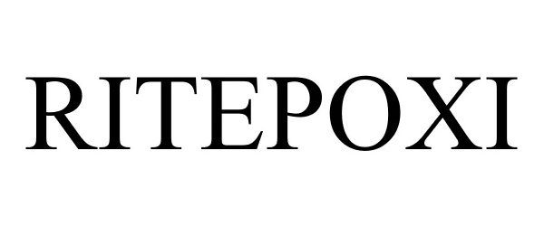Trademark Logo RITEPOXI