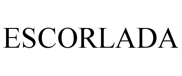 Trademark Logo ESCORLADA