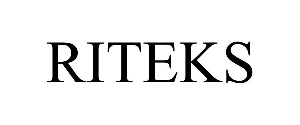 Trademark Logo RITEKS