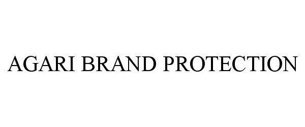  AGARI BRAND PROTECTION