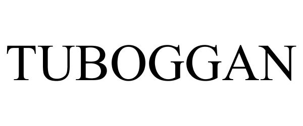 Trademark Logo TUBOGGAN