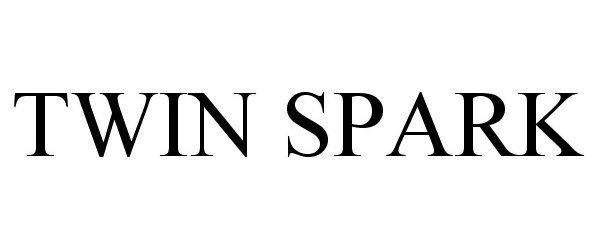 Trademark Logo TWIN SPARK