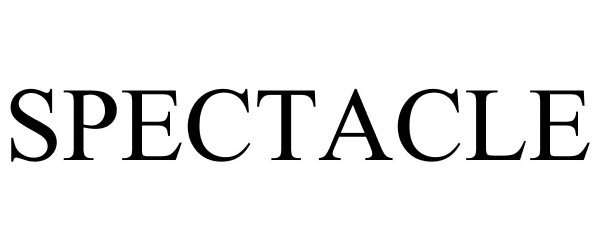 Trademark Logo SPECTACLE