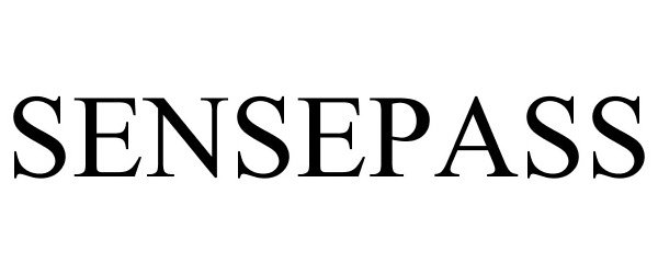 Trademark Logo SENSEPASS