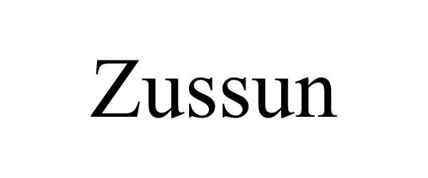 Trademark Logo ZUSSUN