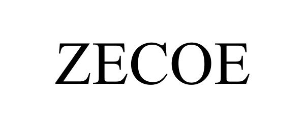 Trademark Logo ZECOE