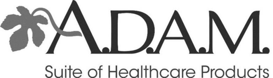 Trademark Logo A.D.A.M. SUITE OF HEALTHCARE PRODUCTS