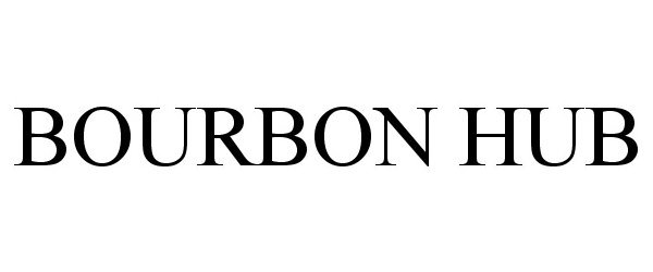 Trademark Logo BOURBON HUB