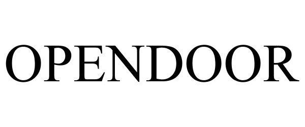 Trademark Logo OPENDOOR