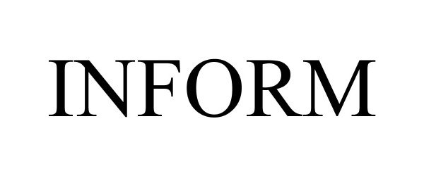 Trademark Logo INFORM