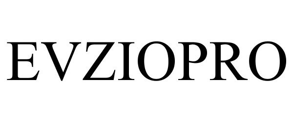 Trademark Logo EVZIOPRO