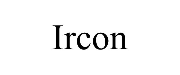 Trademark Logo IRCON