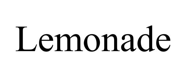 Trademark Logo LEMONADE