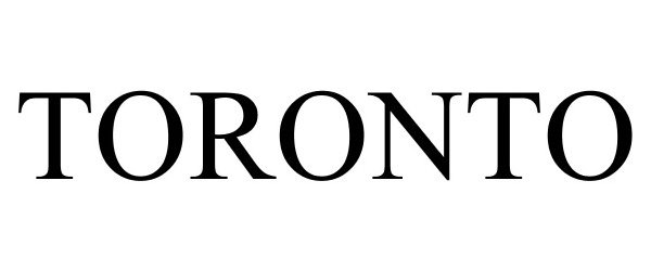 Trademark Logo TORONTO
