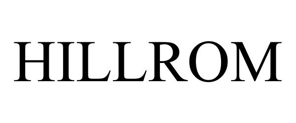 Trademark Logo HILLROM