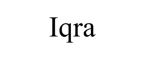 Trademark Logo IQRA