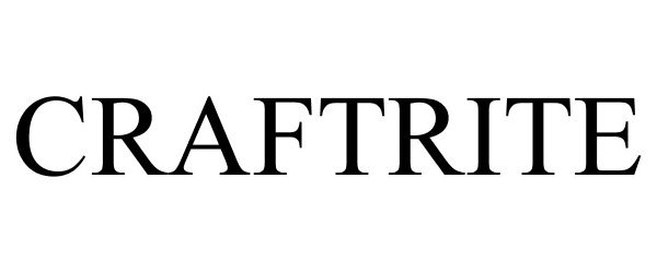 Trademark Logo CRAFTRITE