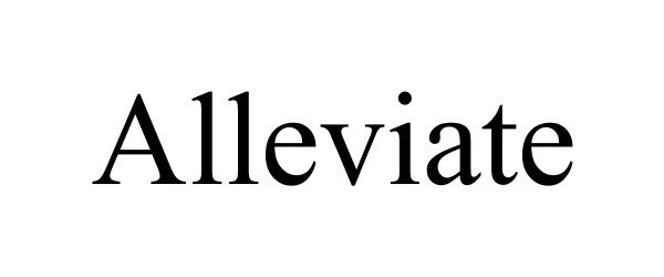 Trademark Logo ALLEVIATE