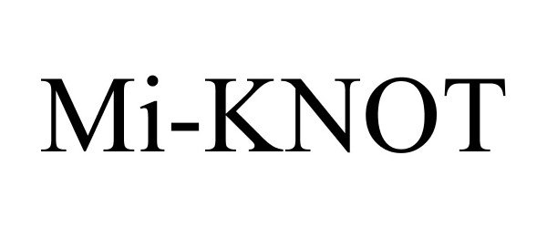 Trademark Logo MI-KNOT