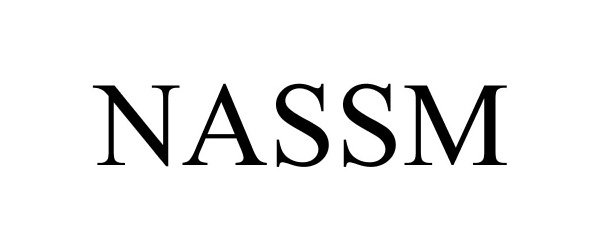 Trademark Logo NASSM